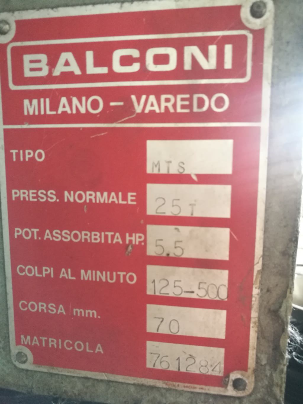 BALCONI mts 